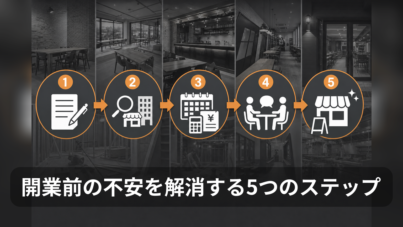 開業前の不安を準備と行動に変える5つのステップ